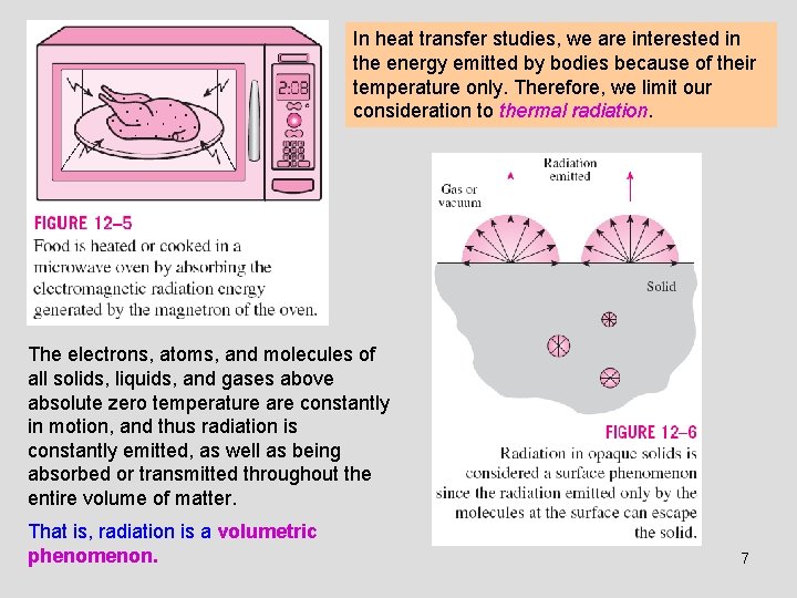 In heat transfer studies, we are interested in the energy emitted by bodies because In heat transfer studies, we are interested in the energy emitted by bodies because