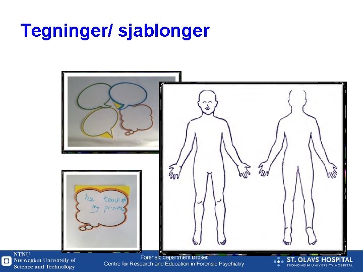 Tegninger/ sjablonger 