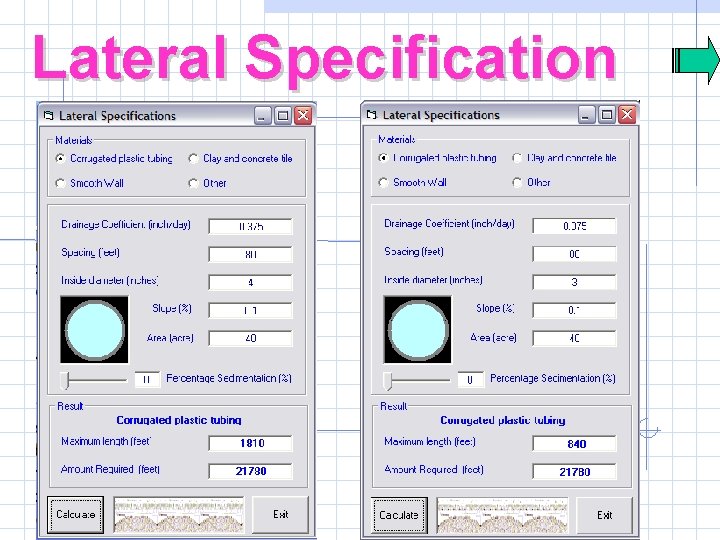 Lateral Specification 