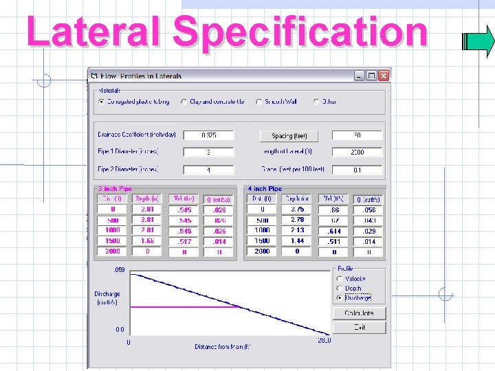 Lateral Specification 