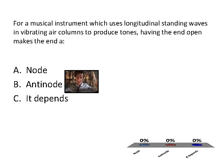 For a musical instrument which uses longitudinal standing waves in vibrating air columns to