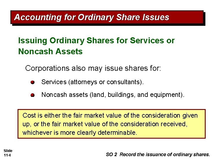 Accounting For Ordinary Share Issues Issuing Par Value