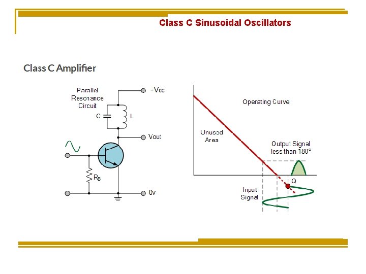 Class C Sinusoidal Oscillators 