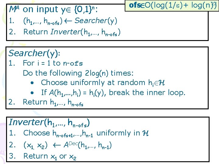 A New Interactive Hashing Theorem Iftach Haitner And