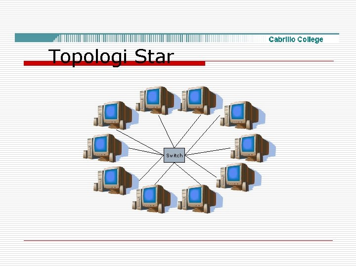 Topologi Star Switch 