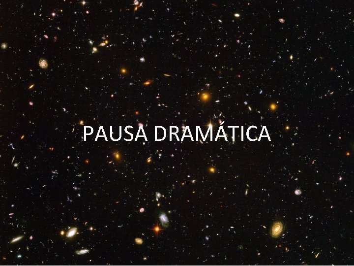 PAUSA DRAMÁTICA 