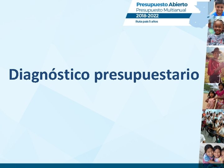 Diagnóstico presupuestario 