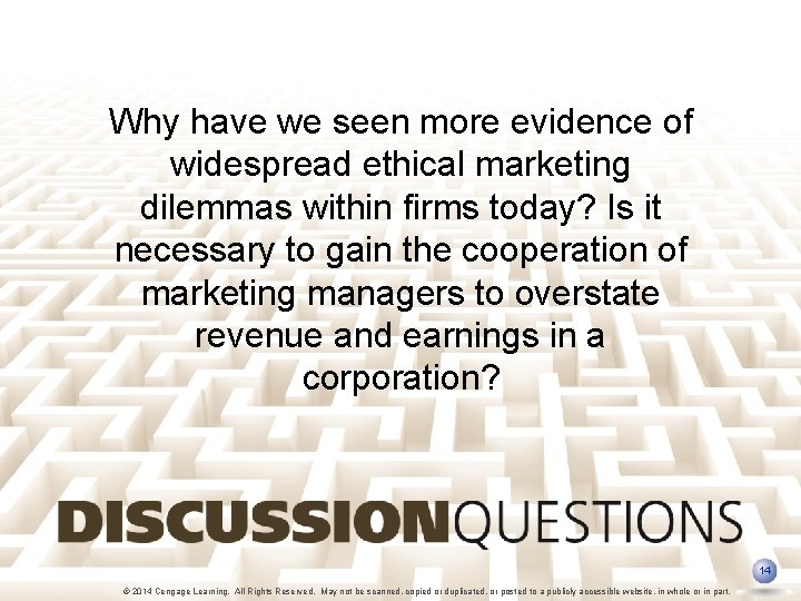 Why have we seen more evidence of widespread ethical marketing dilemmas within firms today?