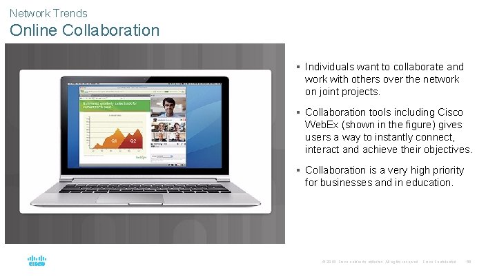 Network Trends Online Collaboration § Individuals want to collaborate and work with others over