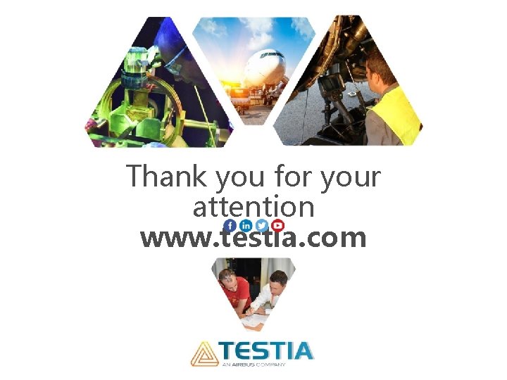 Thank you for your attention www. testia. com 