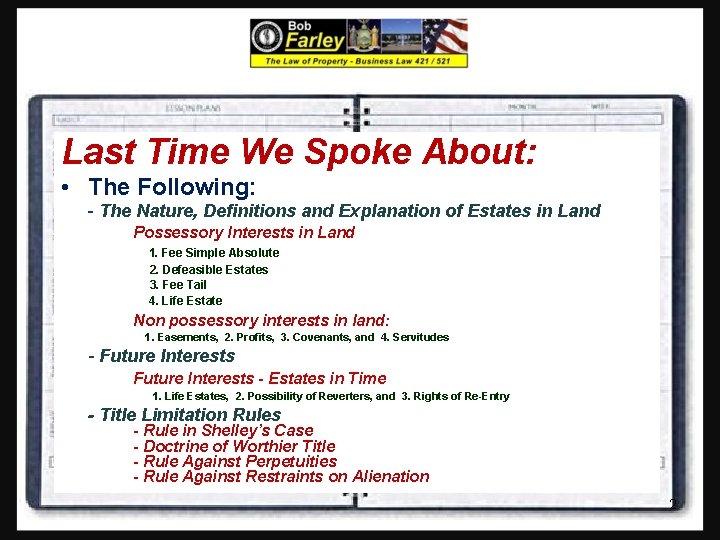 Last Time We Spoke About: • The Following: - The Nature, Definitions and Explanation Last Time We Spoke About: • The Following: - The Nature, Definitions and Explanation