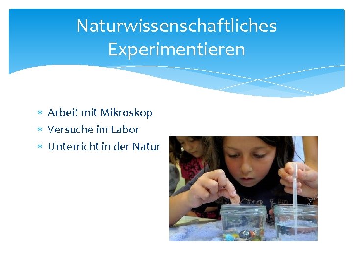 Naturwissenschaftliches Experimentieren Arbeit mit Mikroskop Versuche im Labor Unterricht in der Natur 