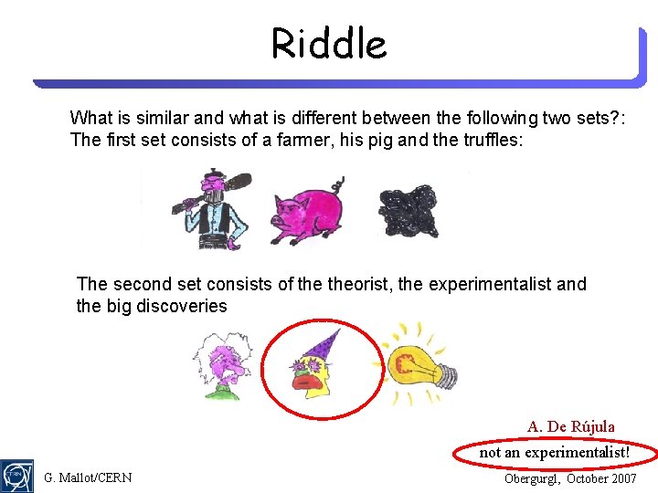 Riddle What is similar and what is different between the following two sets? :