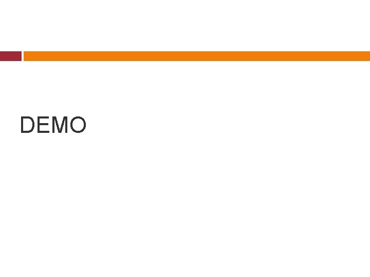DEMO DEMO