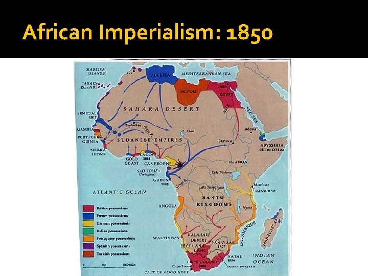 African Imperialism: 1850 