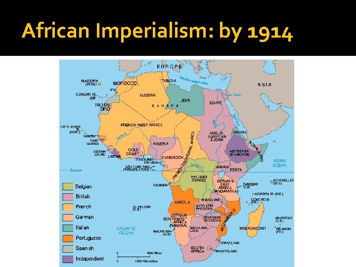 African Imperialism: by 1914 