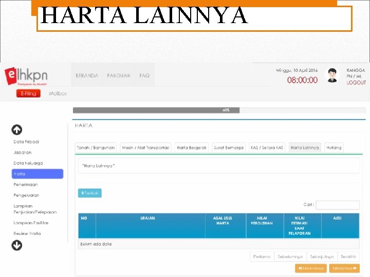 HARTA LAINNYA 