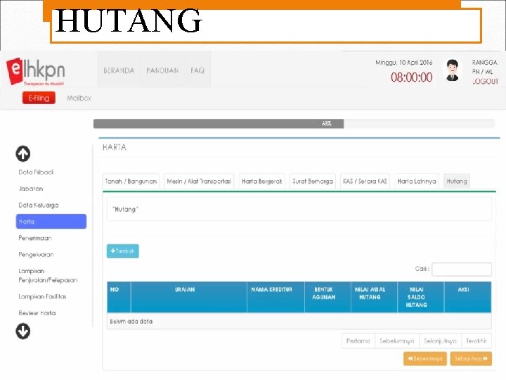 HUTANG 