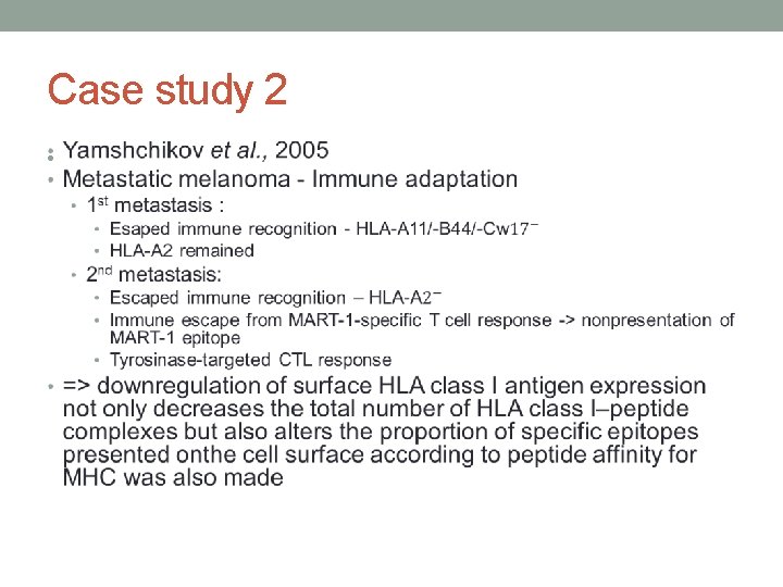 Case study 2 • 