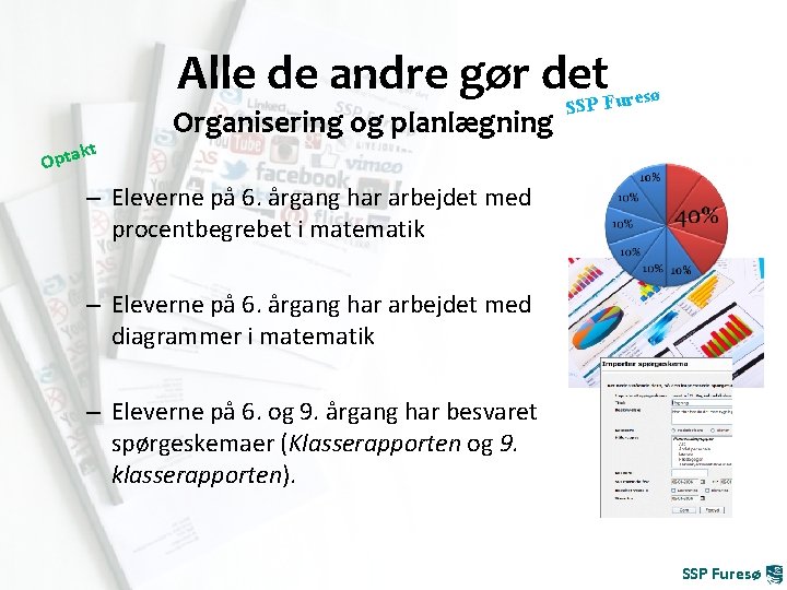 Alle de andre gør det ø SP Fures kt Opta Organisering og planlægning S