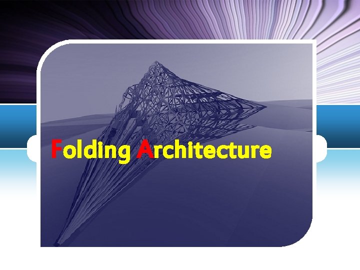 Folding Architecture LOGO 