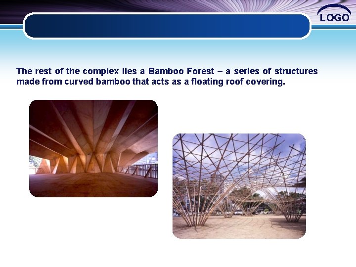 LOGO The rest of the complex lies a Bamboo Forest – a series of