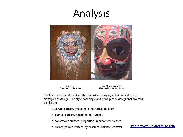 Analysis http: //www. Pics 4 learning. com 