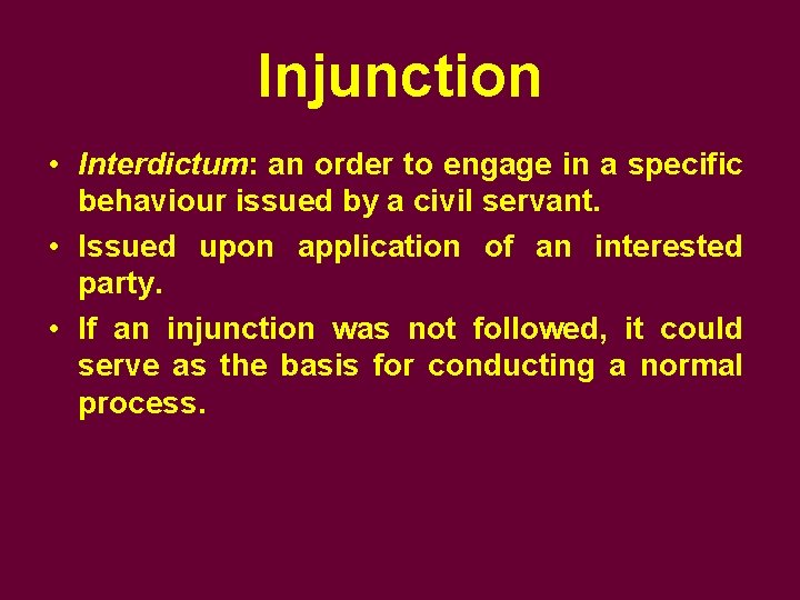 History institutions of civil procedure on the example