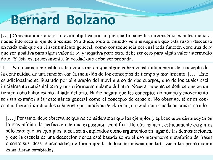 Bernard Bolzano 