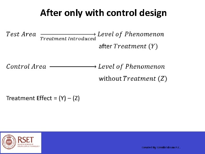  • After only with control design 