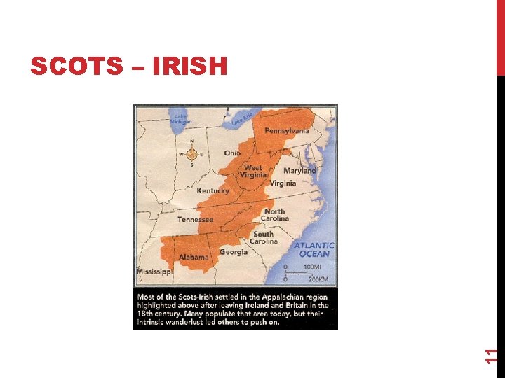 11 SCOTS – IRISH 