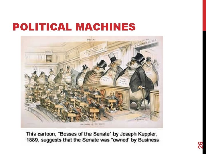 26 POLITICAL MACHINES 