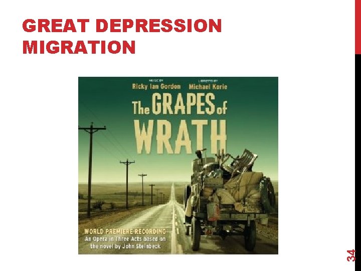 34 GREAT DEPRESSION MIGRATION 
