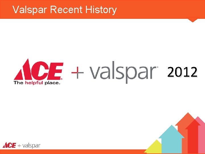 Valspar Recent History 2012 