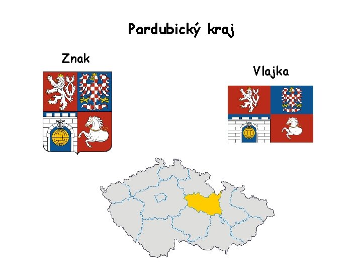 Pardubický kraj Znak Vlajka 