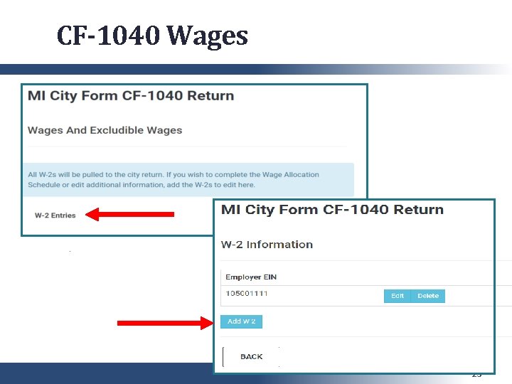 CF-1040 Wages 23 