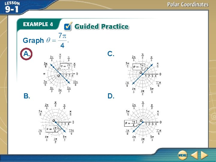 Graph A. C. B. D. 