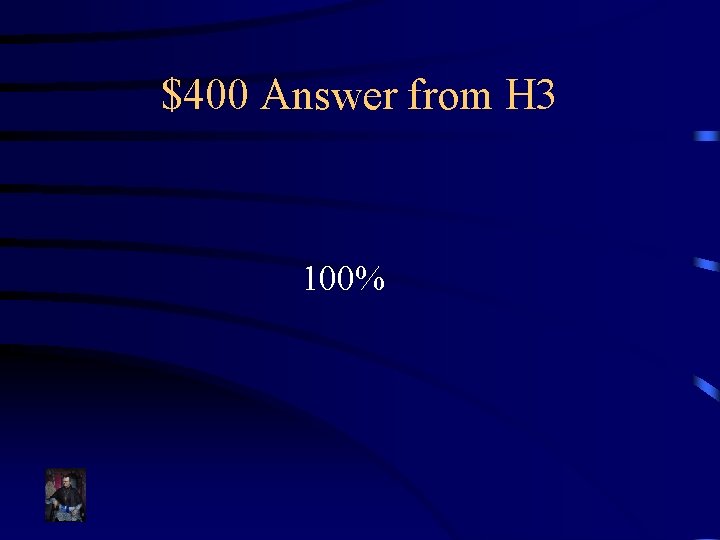 $400 Answer from H 3 100% 