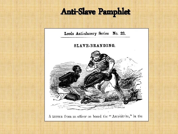 Anti-Slave Pamphlet 