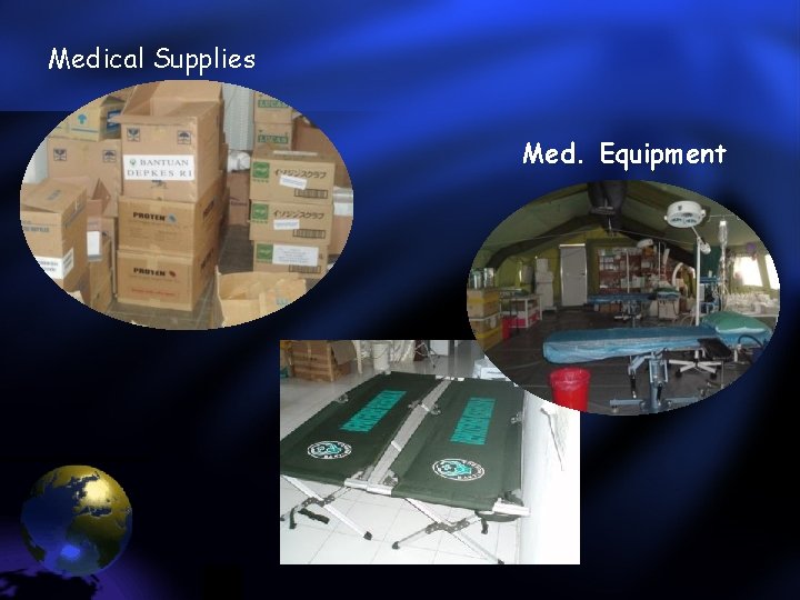 Medical Supplies Med. Equipment 