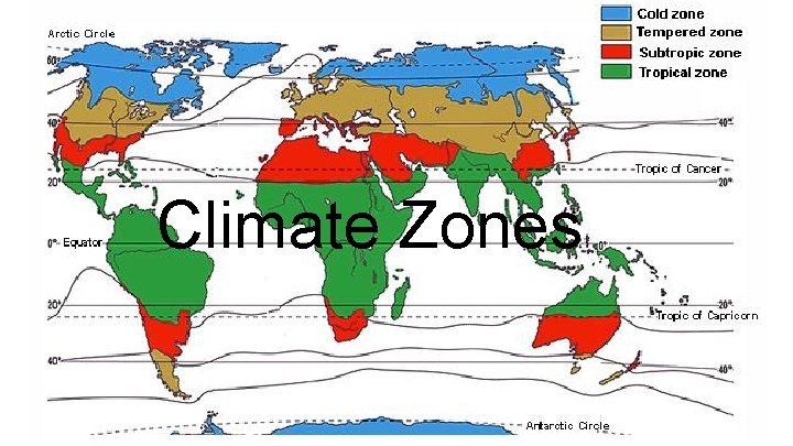 Climate Zones 