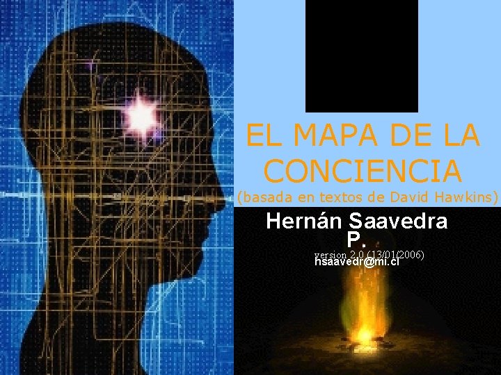 EL MAPA DE LA CONCIENCIA (basada en textos de David Hawkins) Hernán Saavedra P.