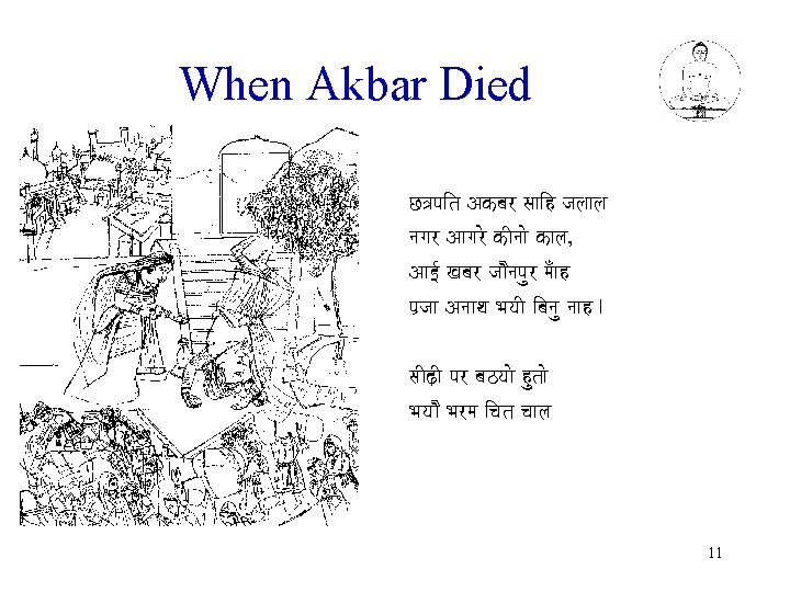 When Akbar Died C~pit Akbar saaih jalaala nagar Aagaro k. Inaao kala¸ Aaš Kbar