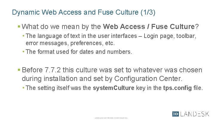 Web access tps