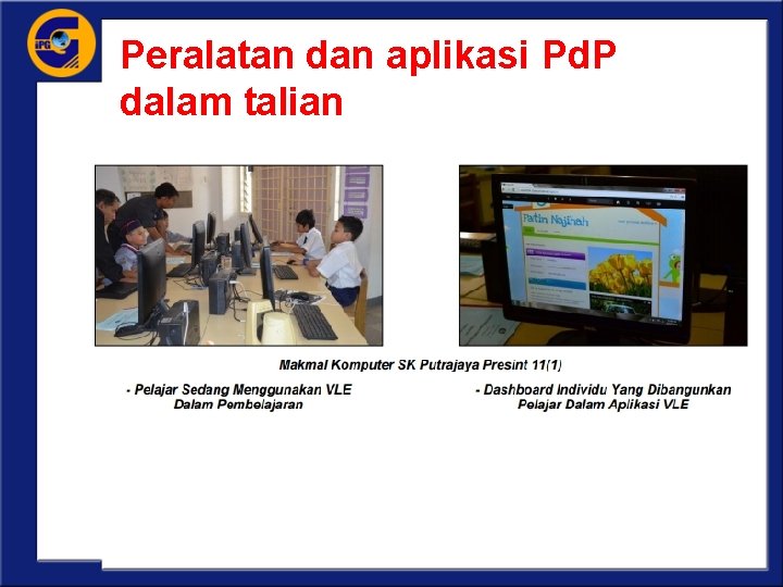 Peralatan dan aplikasi Pd. P dalam talian 