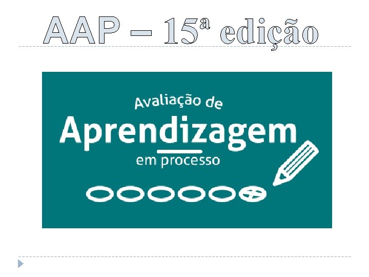 AAP – 15ª edição 