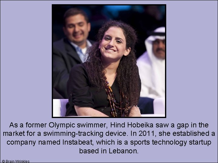 As a former Olympic swimmer, Hind Hobeika saw a gap in the market for