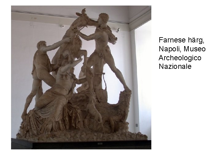 Farnese härg, Napoli, Museo Archeologico Nazionale 