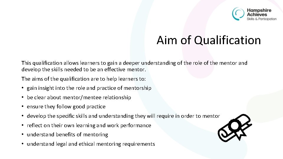 Aim of Qualification This qualification allows learners to gain a deeper understanding of the