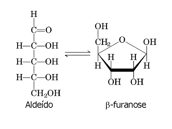 Aldeído -furanose 